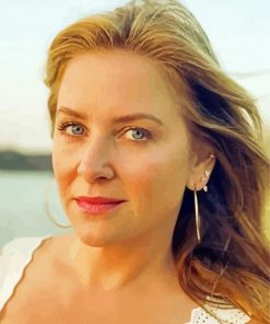 The Actress Jessica Capshaw Paint By Numbers