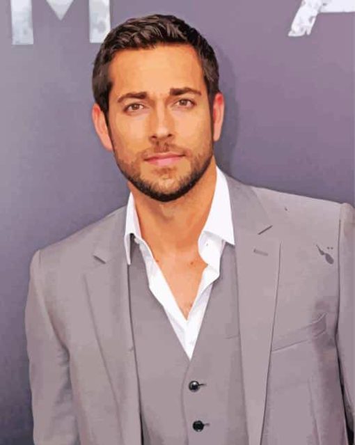 American Zachary Levi Paint By Numbers
