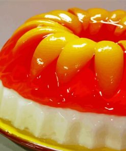 Jello Lemon Cake Paint By Numbers