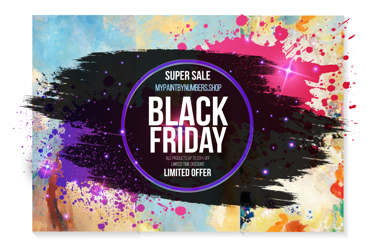 Black Friday Painting By Numbers