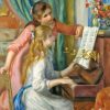 Auguste Renoir Girls At The piano Paint By Numbers