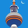 Berliner Fernsehturm In Berlin Poster Paint By Numbers
