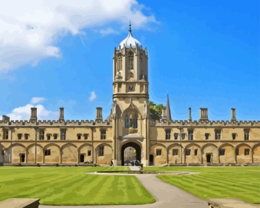 Christ Church College Paint By Numbers