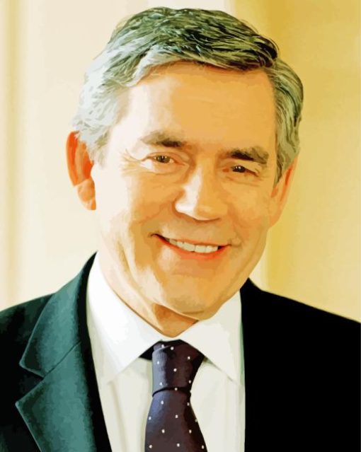 Gordon Brown Paint By Numbers
