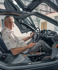 Gordon Murray In Car Paint By Numbers