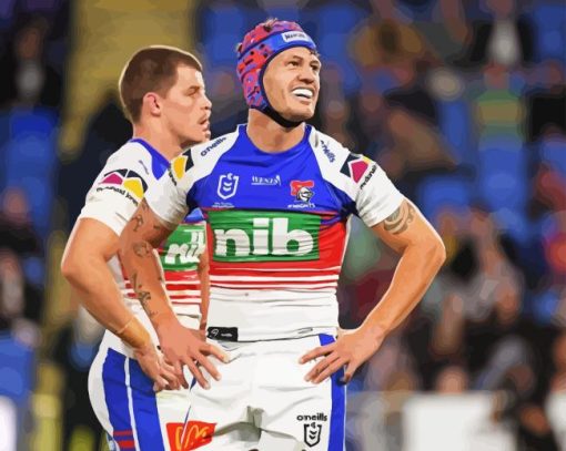 Kalyn Ponga Newcastle Knights Paint By Numbers