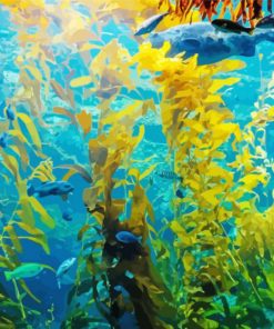 Kelp Forest And Fishes Paint By Numbers