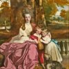 Lady Elizabeth Delme And Her Children Paint By Numbers