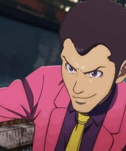 Lupin III Manga Character Paint By Numbers