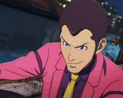 Lupin III Manga Character Paint By Numbers