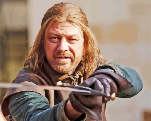 Ned Stark Game Of Thrones Paint By Numbers
