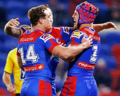 Newcastle Knights Paint By Numbers