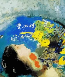 Ophelia By Odilon Redon Paint By Numbers