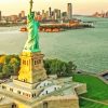 Statue Of Liberty And Ellis Island Paint By Numbers