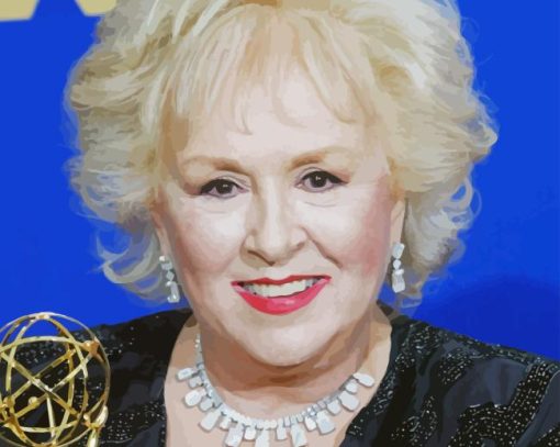 The American Actress Doris Roberts Paint By Numbers