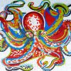 Colorful Octopus Mosaic Paint By Numbers