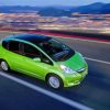 Green Honda Jazz Paint By Numbers