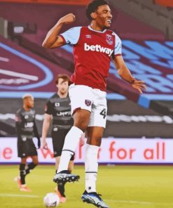 Oladapo Afolayan West Ham United Player Paint By Numbers
