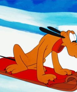 Pluto Disney Dog Paint By Numbers