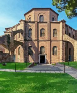 Ravenna Basilica Of San Vitale Paint By Numbers