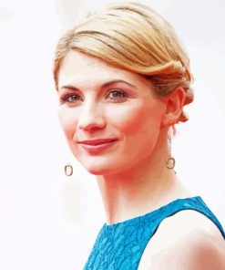 The Actress Jodie Whittaker Paint By Numbers