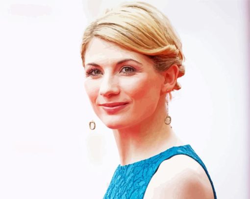 The Actress Jodie Whittaker Paint By Numbers