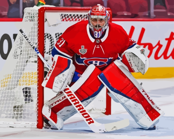 Carey Price Habs Team Player Paint By Numbers