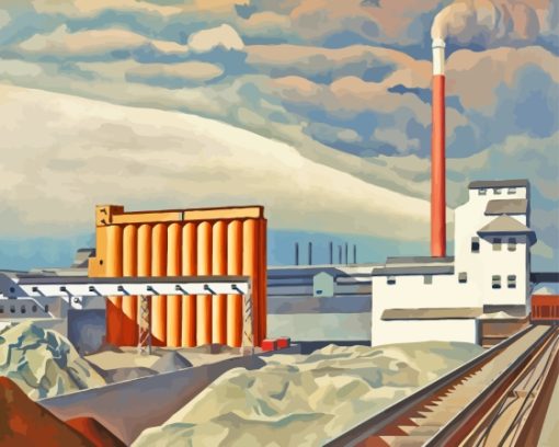 Classic Landscape Sheeler Paint By Numbers