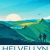 Helvellyn England Poster Paint By Numbers