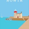 Howth Lighthouse Dublin Poster Paint By Numbers
