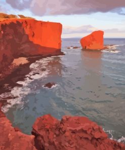 Lanai Landscape Paint By Numbers