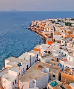 Nisyros Island In Greece Paint By Numbers