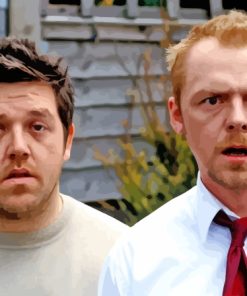 Shaun Of The Dead Movie Paint By Numbers