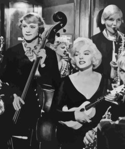 Some Like It Hot Film Paint By Numbers