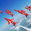 The Red Arrows Paint By Numbers