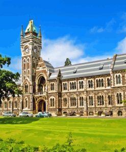 University Of Otago Building Paint By Numbers