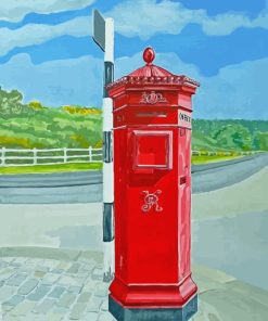 Victorian Post Box Paint By Numbers
