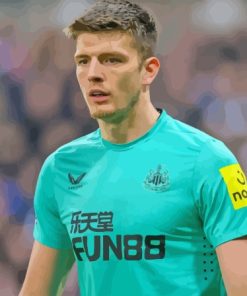 Aesthetic Nick Pope Footballer Paint By Numbers