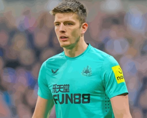 Aesthetic Nick Pope Footballer Paint By Numbers