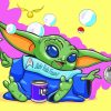Baby Yoda Pop Art Paint By Numbers