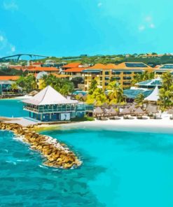 Curacao Island Paint By Numbers