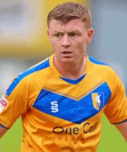 Dion Donohue Mansfield Town Fc Player Paint By Numbers