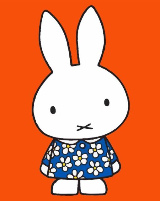 Miffy Bunny Paint By Numbers