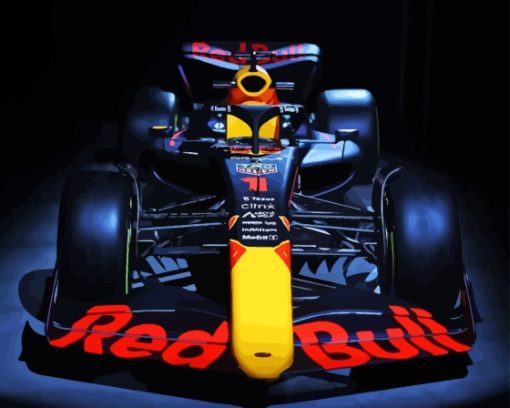Red Bull Formula 1 Paint By Numbers