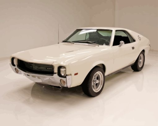 White Amx Car Paint By Numbers