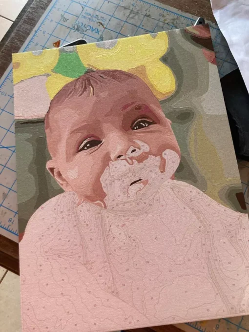 Custom Paint By Numbers​ People galll 3