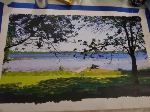 Painting By Numbers Custom Landscape gallery 2