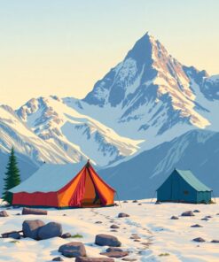 Expedition Tents Paint Numbers