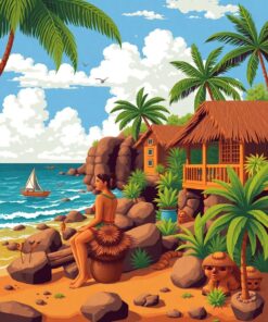 Tribal Life Paint Numbers