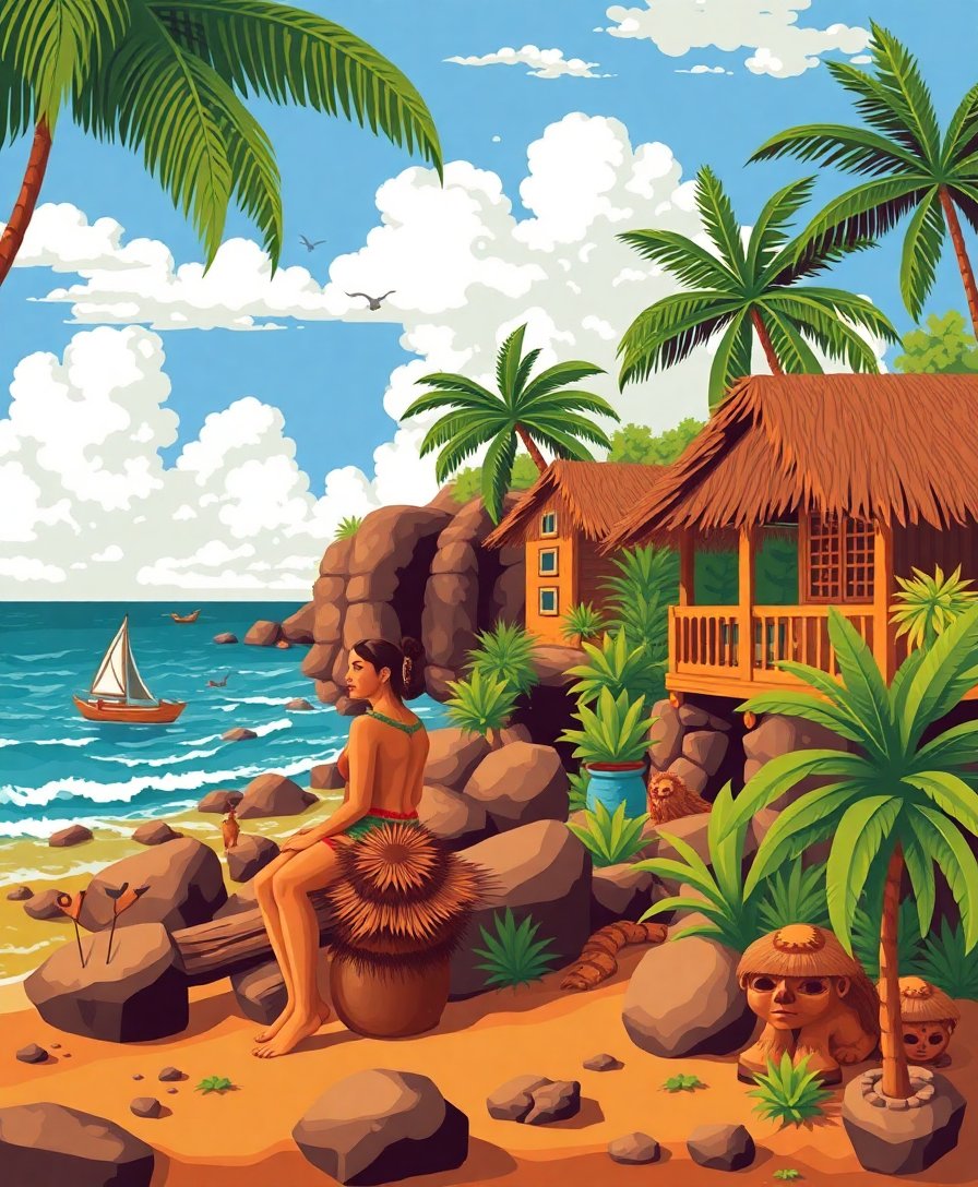 Tribal Life Paint Numbers Tribal Life Paint Numbers